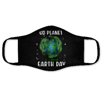 Discover Go Planet It's Your Earth Day Earth Day 2023 Face Masks