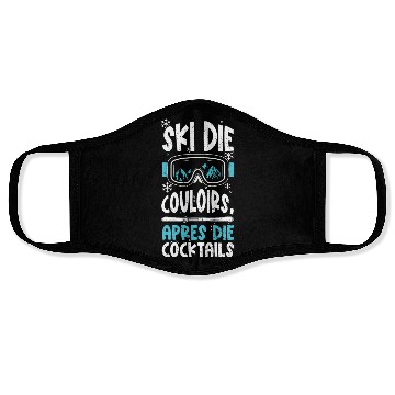 Discover Ski the Couloirs, Apres the Cock... Face Masks