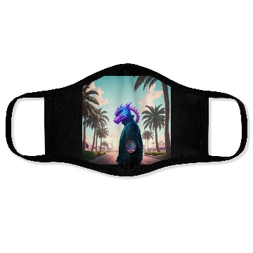 Discover Thunderbolt Racer Face Masks