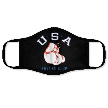 Discover USA Boxing Club Face Masks