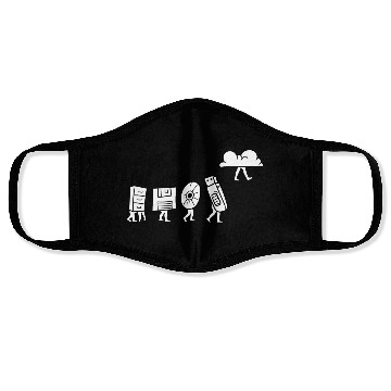 Discover Computer Scientist Programmer Cloud Internet Face Masks