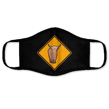Discover Highland Cow Apparel Only Face Masks