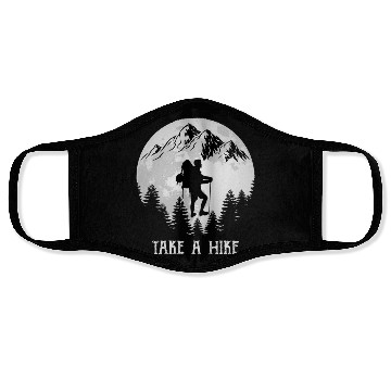 Discover Take a Hike Wanderlust Hiking Face Masks
