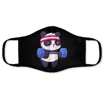 Discover TEDDY BEAR TRAINING GYM Face Masks