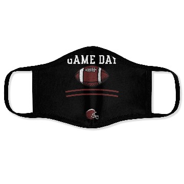 Discover Game Day - Football Face Masks