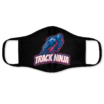 Discover Track Ninja – Motorcycle Race Gaming Face Masks