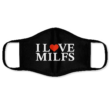 Discover I Love Milfs Face Masks