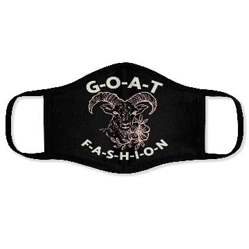 Discover Goat Fashion Face Masks