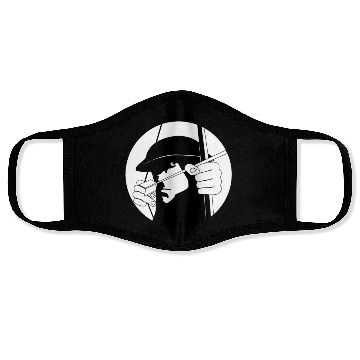 Discover True Archers Shoot Longbow in Black green Face Masks