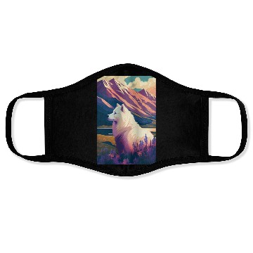 Discover Samoyed Nature Face Masks