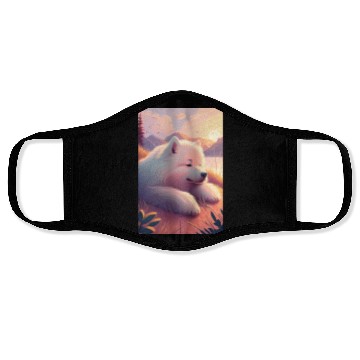 Discover Samoyed Nature Face Masks