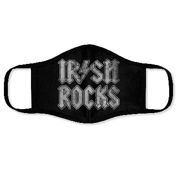 Discover Irish Rocks Ireland st Patrick s Day Face Masks