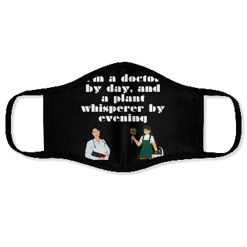 Discover I am a doctor by day, relaxing design Face Masks