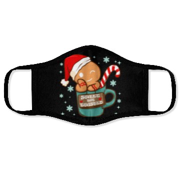 Discover Sweet But Twisted Christmas Candy Cane Gingerbread Face Masks