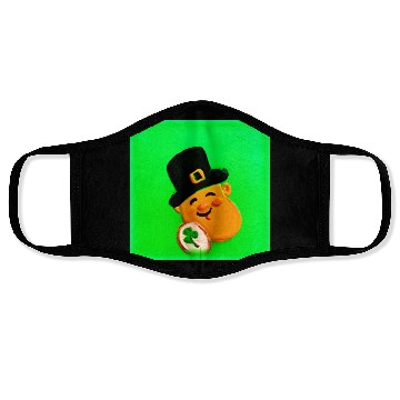Discover Irish Cute Painting Design. Buy Now Face Masks