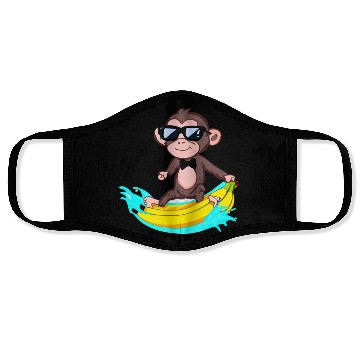 Discover Funky Monkey Business Face Masks