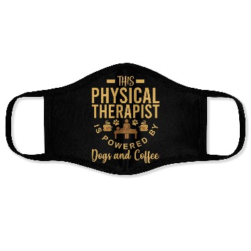 Discover Physical Therapist Face Masks Dog Lover Coffee