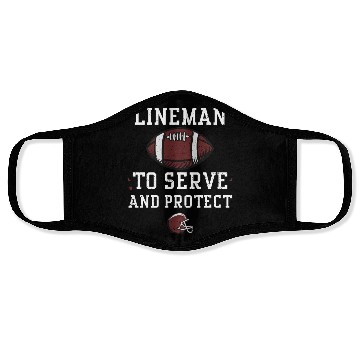 Discover Lineman To Serve And Protect Face Masks