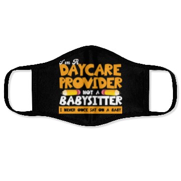 Discover Daycare Teacher Child Care Daycare Provider Face Masks
