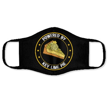 Discover Powered By Key Lime Pie Pies Lover Face Masks