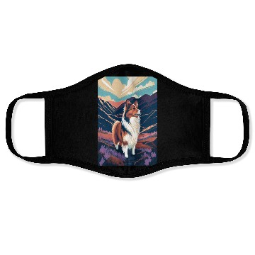 Discover Belgian Malinois Nature Face Masks