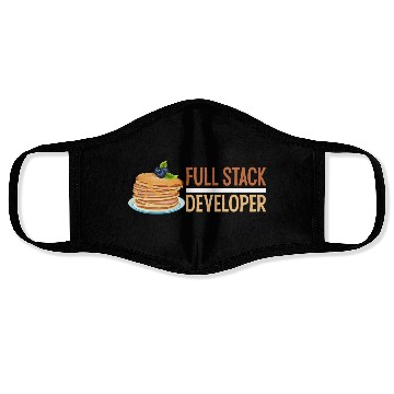 Discover Computer Science Programmer Coder Funny Full Stack Face Masks