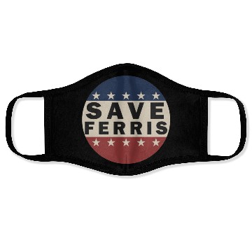 Discover Save Ferris Face Masks