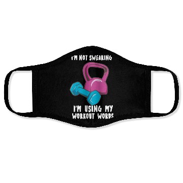 Discover Funny Workout Funny Gym Physiotherapy Face Masks