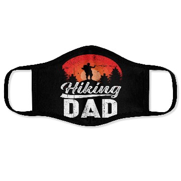 Discover Hiking Dad Face Masks