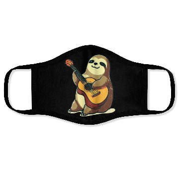 Discover Musical sloth Face Masks