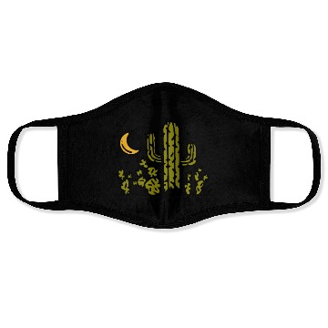 Discover AS LONG AS THERE IS LIGHT FROM A NEON MOON Face Masks