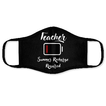 Discover Teacher Summer Recharge Required Face Masks