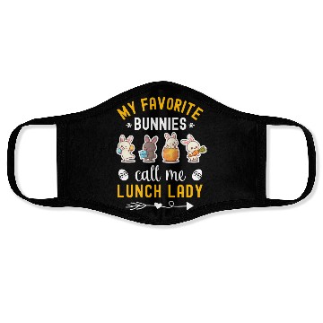 Discover Favorite Bunnies Teacher Easter Face Masks