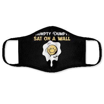 Discover Humpty Dumpty Nursery Rhymes For Funny People Face Masks