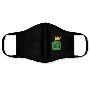 Discover Queen of Spreadsheets - Excel, Accounting, Sheets Face Masks