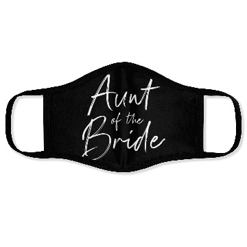 Discover Aunt of the bride for wedding Face Masks