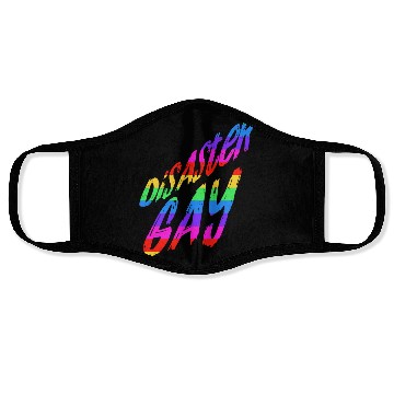 Discover Disaster Gay pride Flag Face Masks