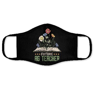 Discover AG Teacher Future Farmer Agriculture Teacher Face Masks