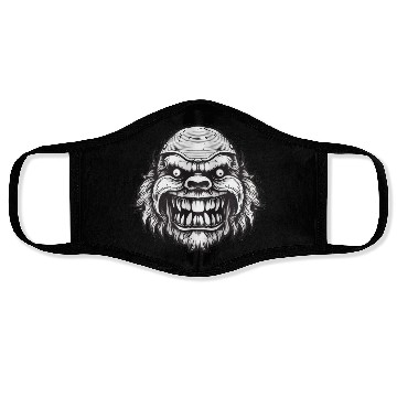 Discover Unleash the Monster with this Heavy Metal Design! Face Masks