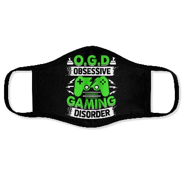 Discover OGD obsessive gaming disorder Face Masks