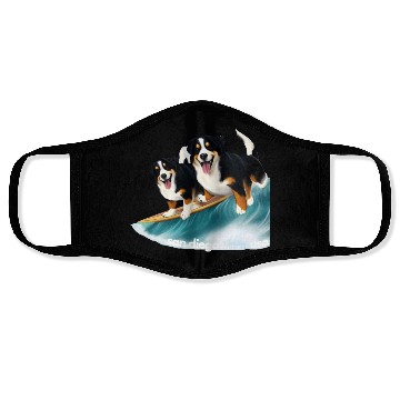 Discover San Diego Surf Pups Face Masks