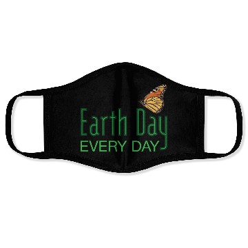 Discover Earth Day Butterfly Face Masks