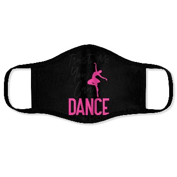 Discover Ballet Dancer Dance Girl Ballerina Face Masks