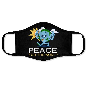 Discover Spread Peace with our World-Embracing Design Face Masks