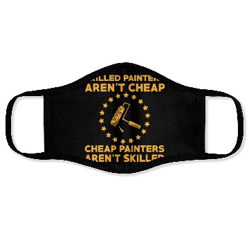 Discover Great Painter Saying Love House Painter Face Masks