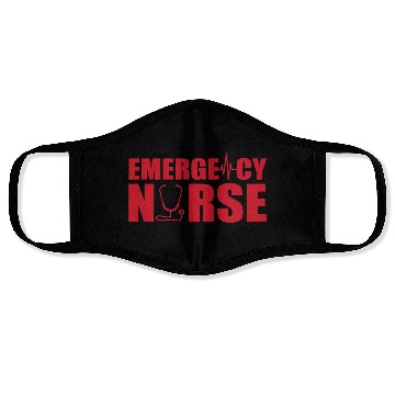Discover Great ER Nurse Apparel RN Nursing Emergency Nurses Face Masks