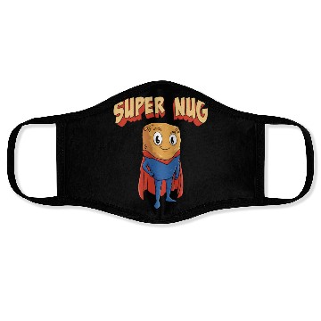 Discover Super Nug Chicken Nuggets Face Masks