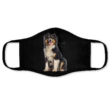 Discover Australian Shepherd Face Masks Aussie Mom Dad Love Dog