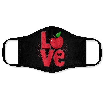 Discover Apple Love Apples Picker Picking Farmer Face Masks