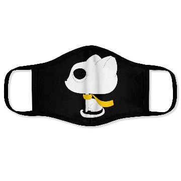 Discover black white kittens 02 Face Masks
